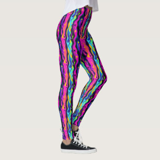 Leggings Motif carrelé cool des années 90
