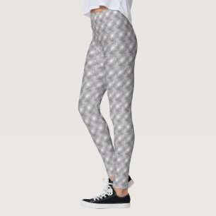 Leggings Motif celte argenté