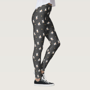 Leggings Motif chat espace mignon
