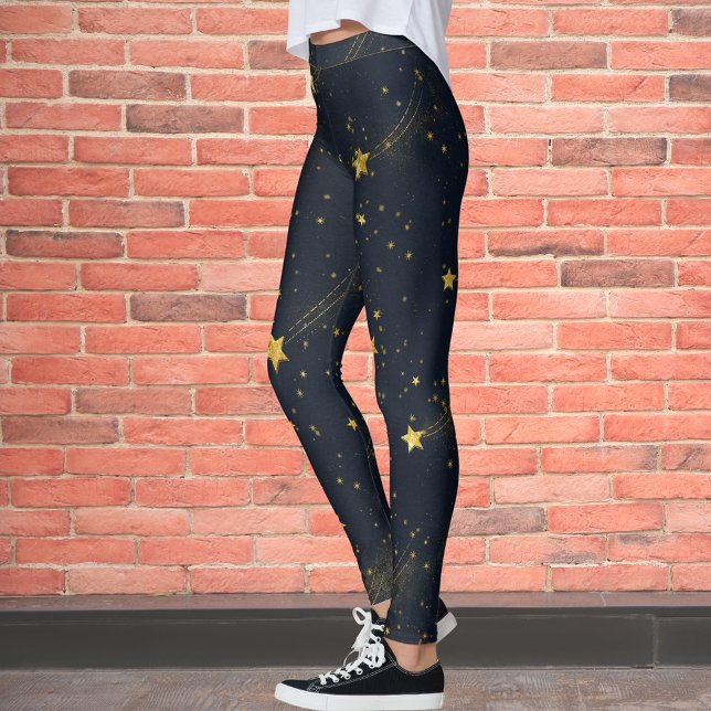 Leggings Motif ciel nocturne (Créateur téléchargé)