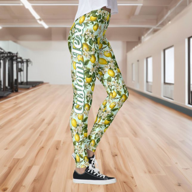 Leggings Motif Citrons (Créateur téléchargé)