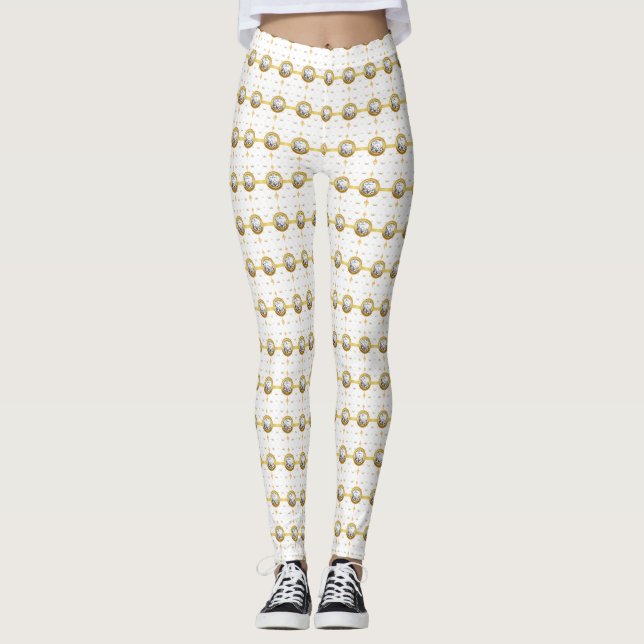 LEGGINGS MOTIF CŒUR (Devant)