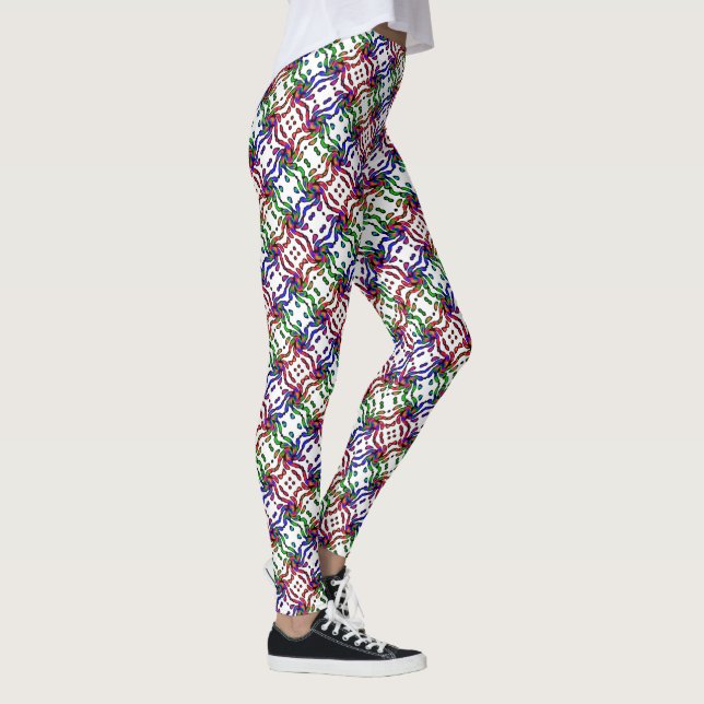 Leggings Motif coloré vif (Droite)