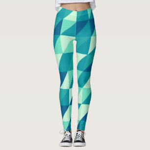 Leggings Motif Colorfull Moderne Rétro Vintage