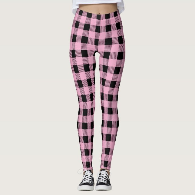 Leggings Motif couleur personnalisé (Devant)