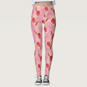 Leggings Motif crème glacée motif Lollies lollipop 19