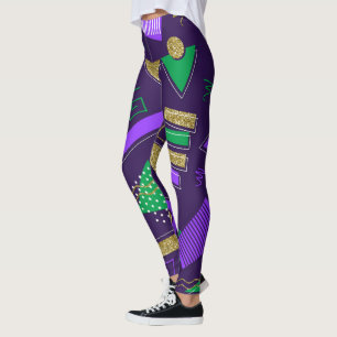 Leggings Motif Cute Mardi Gra