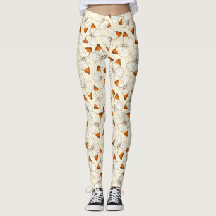 Leggings Motif d'aquarelle papillons