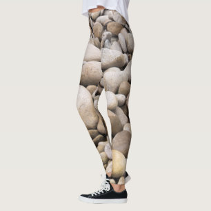 Leggings Motif d'arrière - plan de caillou