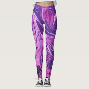 Leggings Motif d'art Galaxy