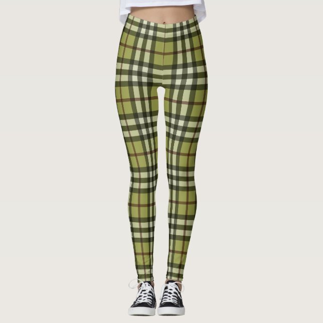 Leggings Motif d'automne (Devant)