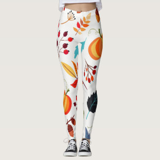Leggings Motif d'automne