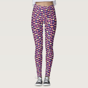 Leggings Motif Dawn Hexagon