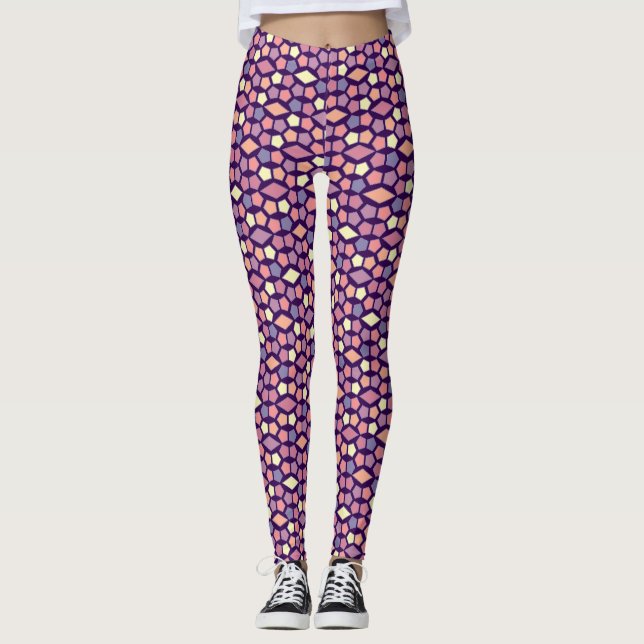 Leggings Motif Dawn Hexagon (Devant)