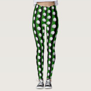 Leggings Motif de balles de golf   Cadeau Sport fille cool