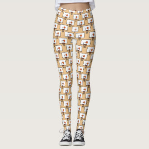 Leggings Motif de basket-ball
