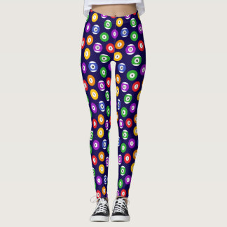 Leggings Motif de billard du billard du billard du billard