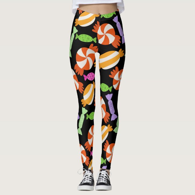 Leggings Motif de bonbons | motif Lollies | lollipop 59 (Devant)