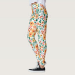 Leggings Motif de Bouquet de jardin coloré<br><div class="desc">Découvrez ce design aux motifs floraux colorés du jardin.</div>