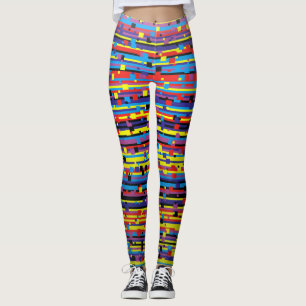 Leggings Motif de bruit de perte de signal