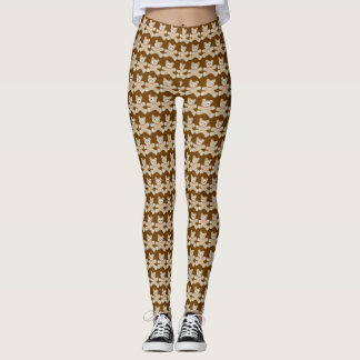 Leggings Motif de brun d'ours de nounours