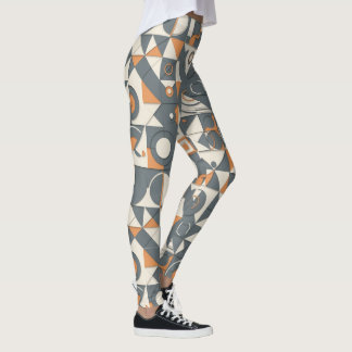 Leggings Motif de carrelage moderne mignon