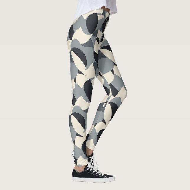 Leggings Motif de carrelage moderne mignon (Droite)