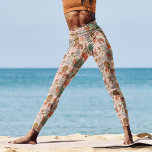 Leggings Motif de cerfs de bois<br><div class="desc">Cette adorable conception de cerfs appartient à notre collection FOREST FABLE. Il présente notre illustration peinte à la main d'origine représentant des cerfs blancs et d'élégants arbres de verdure fleurie. OEuvre originale de Caroline Bonne Müller</div>