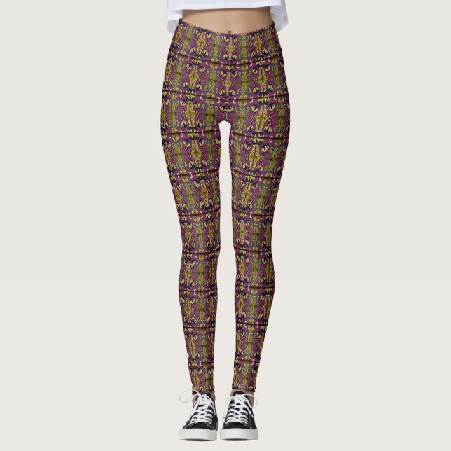Leggings Motif de chats animaux (Devant)