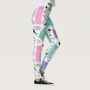 Leggings Motif de chats mignons