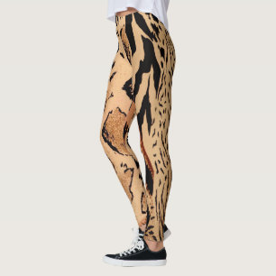 Leggings Motif de Cheetah