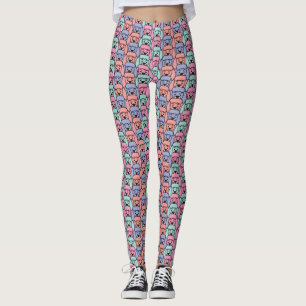 Leggings Motif de chien imprimé
