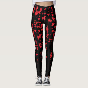 Leggings Motif de coeur 24