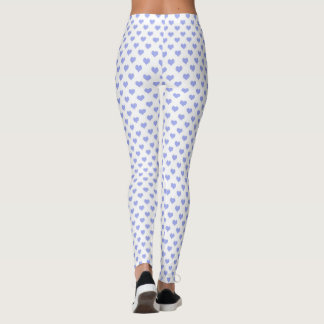 Leggings Motif de cœur pastelcore
