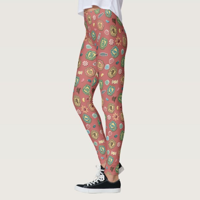 Leggings Motif de cookie de vacances des maisons HOGWARTS™ (Gauche)