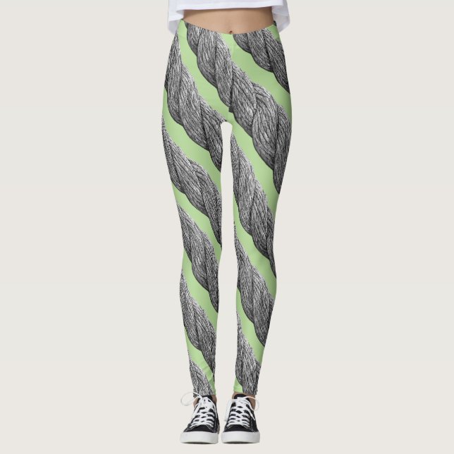 Leggings Motif de corde (Devant)