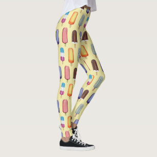 Leggings Motif de crème glacée