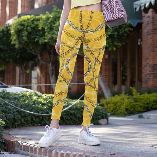Leggings Motif de Damas avec chaîne (Créateur téléchargé)