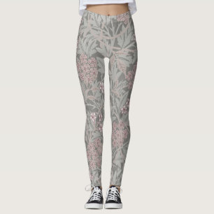 Leggings Motif de fleur de jasmin de William Morris