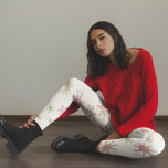 Leggings Motif de flocon rouge et vert<br><div class="desc">Découvrez l'esprit des fêtes avec nos Leggings Motifs de Noël, avec un design charmant de flocon rouge et vert. Ces leggings combinent des vibes ludiques, mignonnes et fantaisistes avec un design simple et minimaliste, ce qui les rend parfaits pour des vêtements de vacances festifs. Avec leur mode fantaisie et élégante...</div>