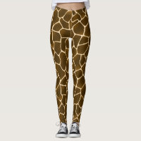 Motif de girafe de style sauvage
