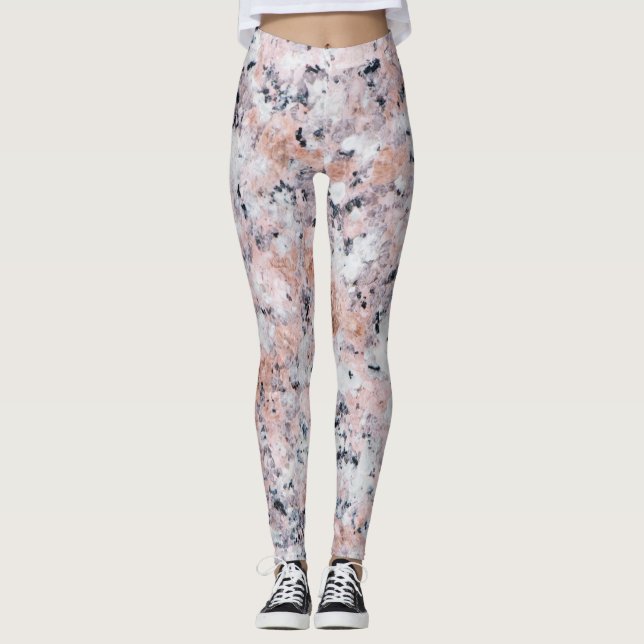 Leggings Motif de granit (Devant)