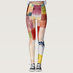 Leggings Motif de Hammamet par Paul Klee, Art Abstrait