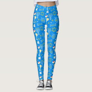 Leggings Motif de Hanoukka