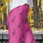 Leggings Motif de hockey féminin rose élégant<br><div class="desc">Restez élégant et confortable dans les Leggings inspirés par le hockey! Offrez à votre hockey une nouvelle mise à jour avec ces leggings colorés et amusants! Idéales pour l'entraînement ou les temps d'inactivité, ces leggings fournissent à la fois l'air et la fonction. De la patinoire à la détente, restez confortable,...</div>