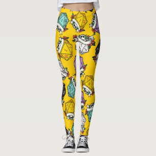 Leggings Motif de jeu de dés D20