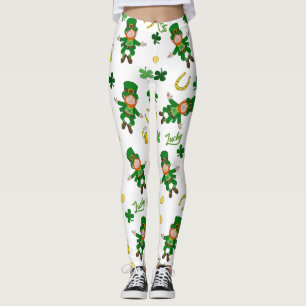 Leggings Motif de Jour de la Saint Patrick