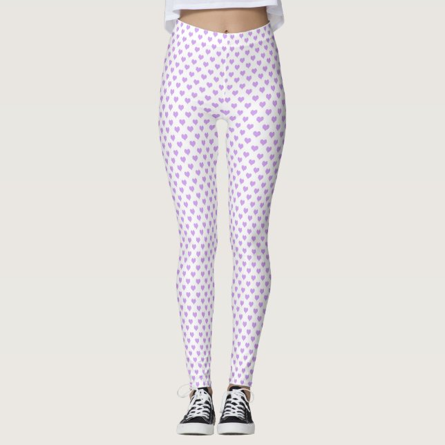 Leggings Motif de journaling pastel (Devant)