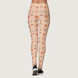 Leggings Motif de la corbeille d'automne