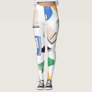 Leggings Motif de livre